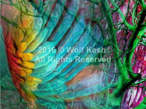 Angels Are Here Digital Art by Wolf Kesh       
