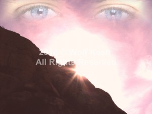 God’s Watching Digital Art by Wolf Kesh       